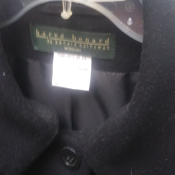 Black Harve Benard By Benard Holtzman Coat - Picture 2 of 11